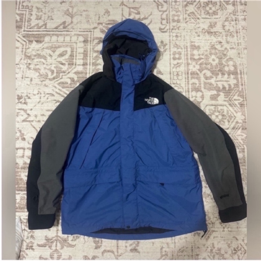 The North Face Men's Blue and Gray Jacket